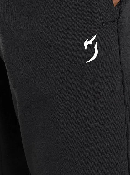 Lower for man, showcasing a stylish radowl logo on joggers, ideal for gym sessions and casual wear.