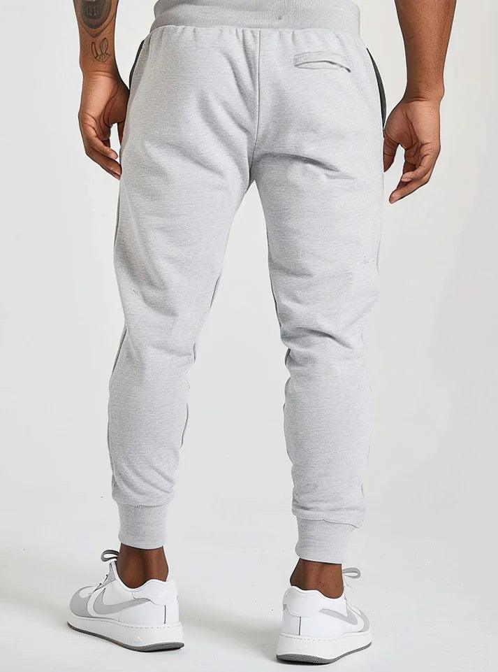 Radowl x RORF Grey gym joggers on display - Versatile gym jogger for men, perfect for fitness, jogging, and everyday wear